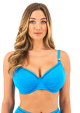 East Hampton Blue Diamond Uw Gathered Full Cup Bikini Top